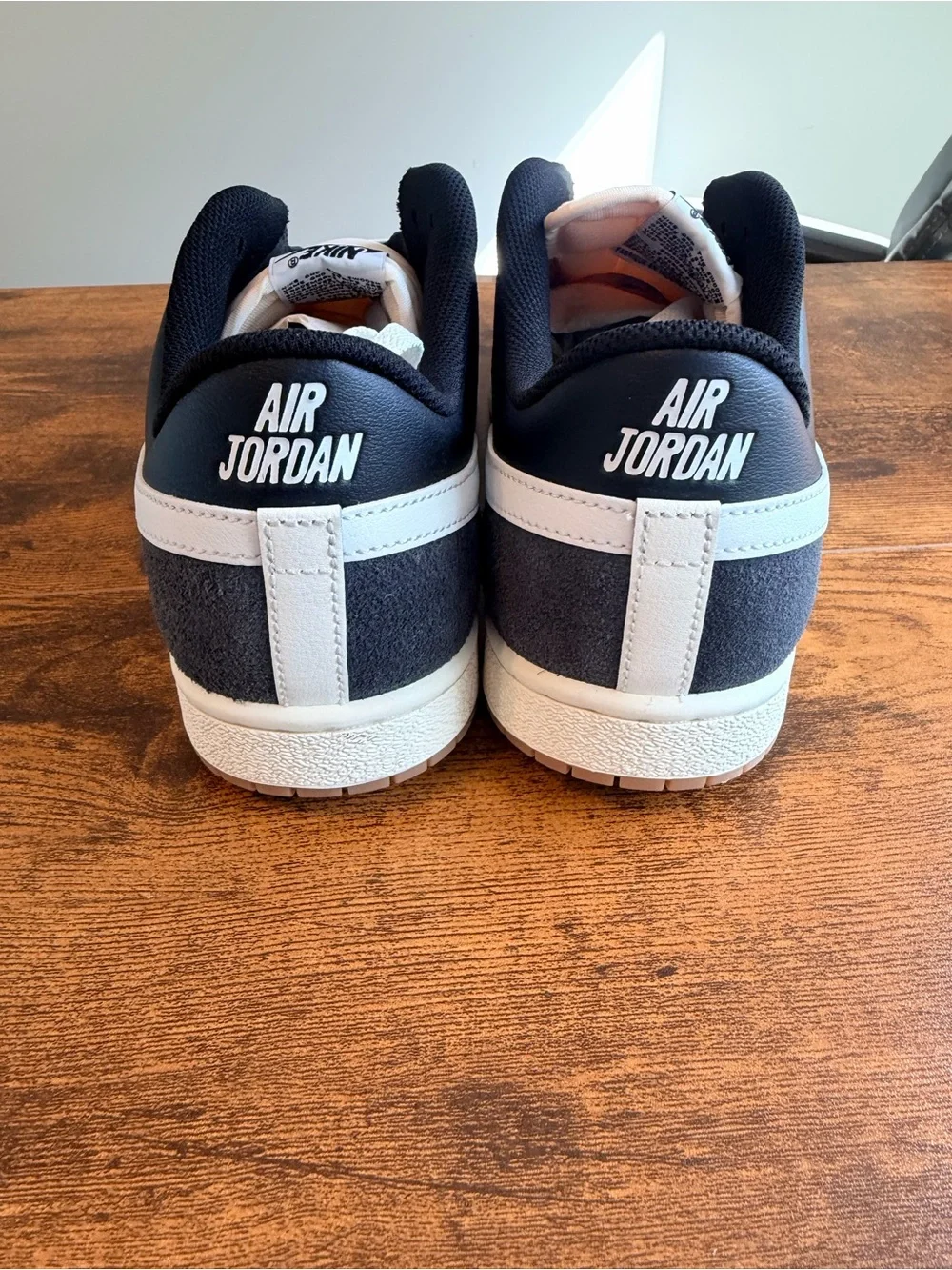 Nike Jordan Air 1 Lows Black and White Low-Top Trainers